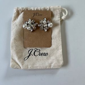 Never Worn- Pearl and Jewel Earrings